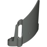 Lego Technic Panel Fairing #23 Large Short, Small Hole, Side B / Dark Gray