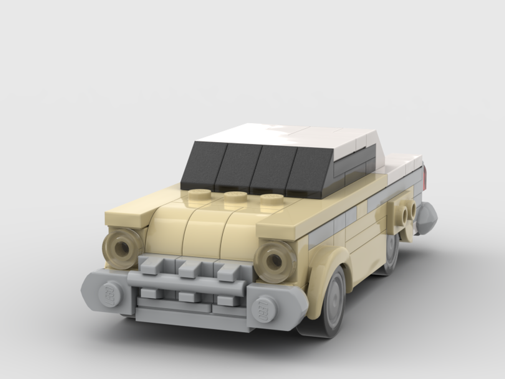 Lego 5 wide classic car.