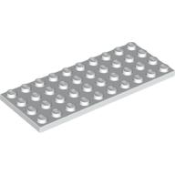 Lego Plate 4 x 10 / White