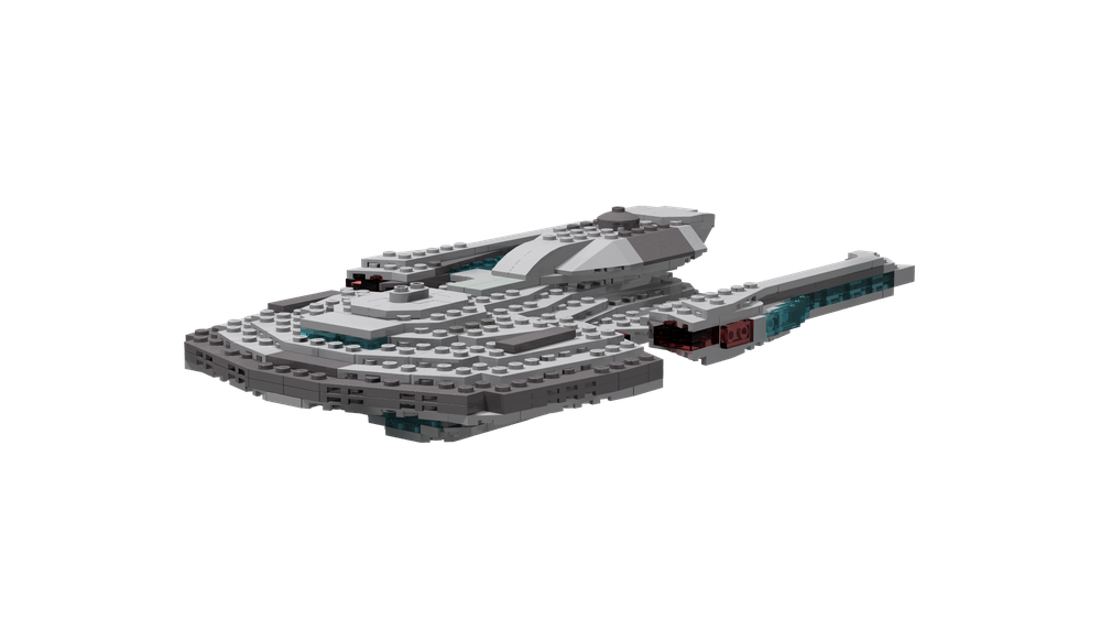 Lego Chekov-Class Starship (25th Century Springfield-Class)