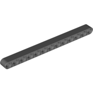 Lego Technic Beam 1 x 13 Thick / Dark Bluish Gray