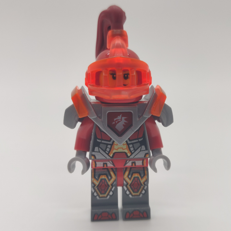Lego Macy Halbert with Trans-Neon Orange Visor