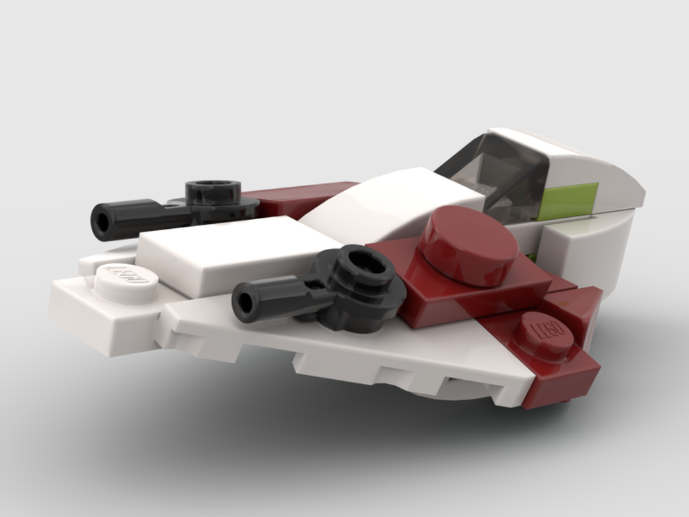 Lego micro scale delta 7 starfighter