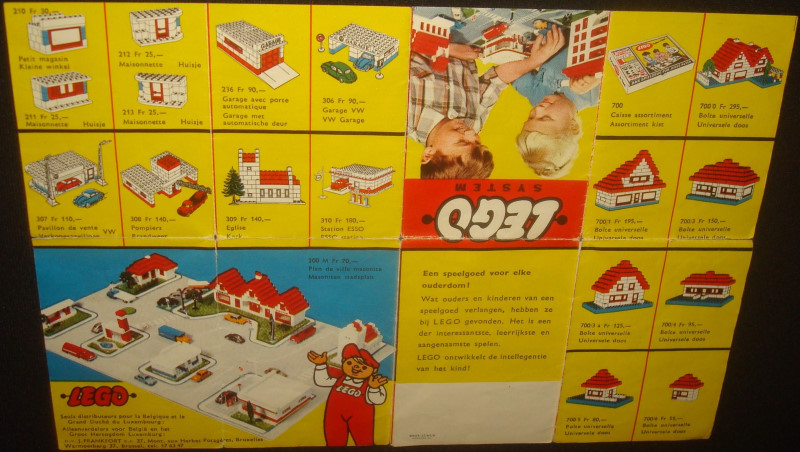 Lego 1959 Belgian, Luxembourg