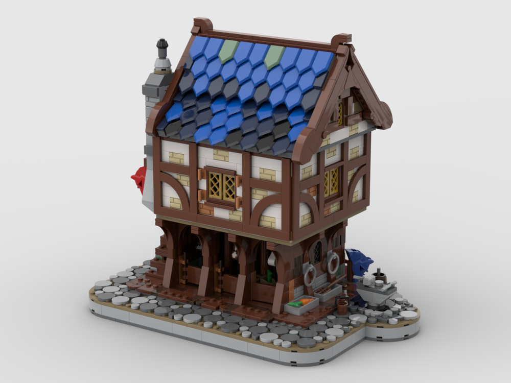 Lego Medieval Castle: Stables (v2)
