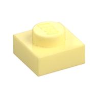 Lego Plate 1 x 1 / Bright Light Yellow