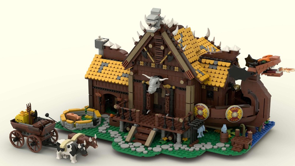 Lego The Viking House