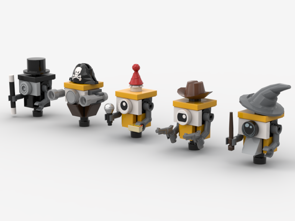 Lego Claptrap's Party Costumes (Borderlands)