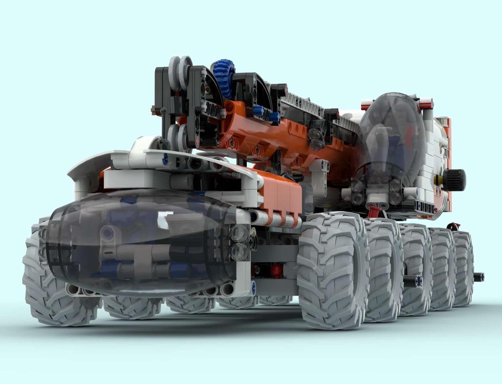 Lego Heavy Module Crane LT78+C (3 x 42178 mod)