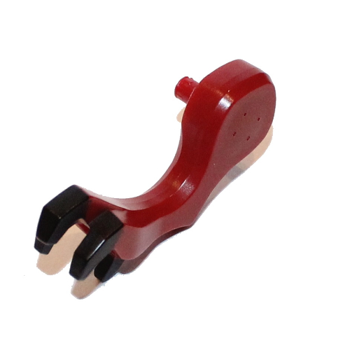 Lego Creature Body Part, Dragon Arm, Left with Black Claws Pattern / Dark Red