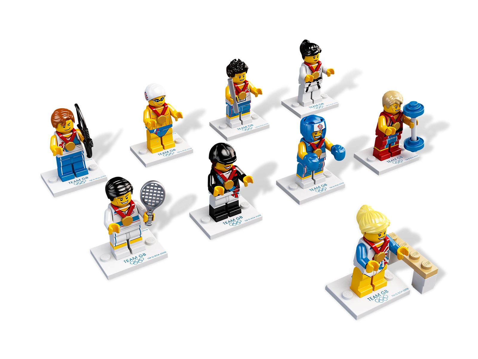 Lego Team GB - Complete - All Sets