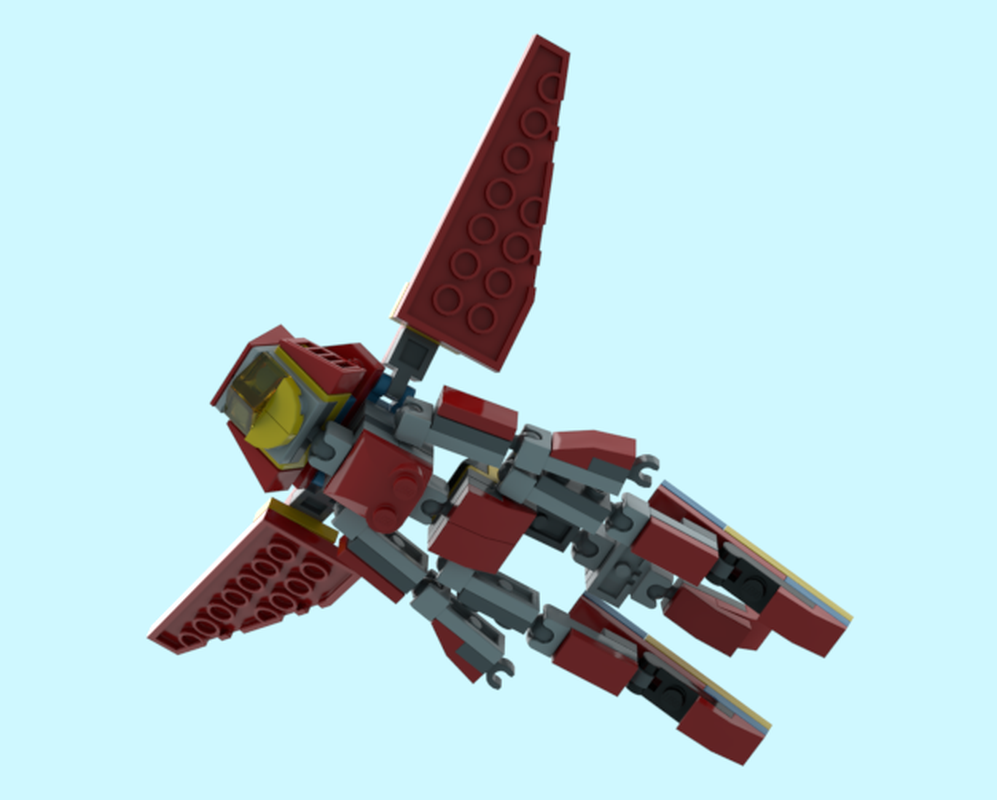 Lego Dragon Girl 31124 2 to 1