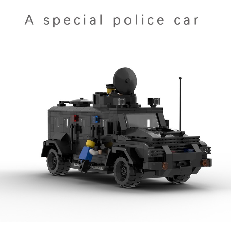 Lego A special police car