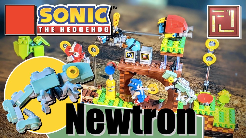 Lego Newtron (for LEGO Sonic #21331)