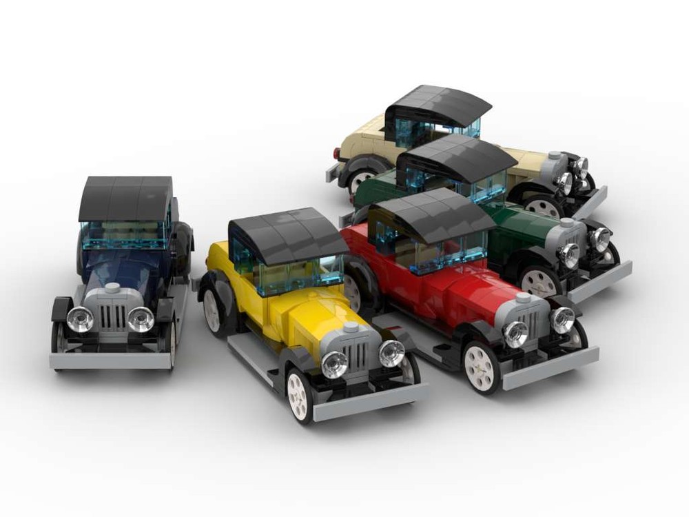 Lego Built Tough Model A - Set of Five Colors