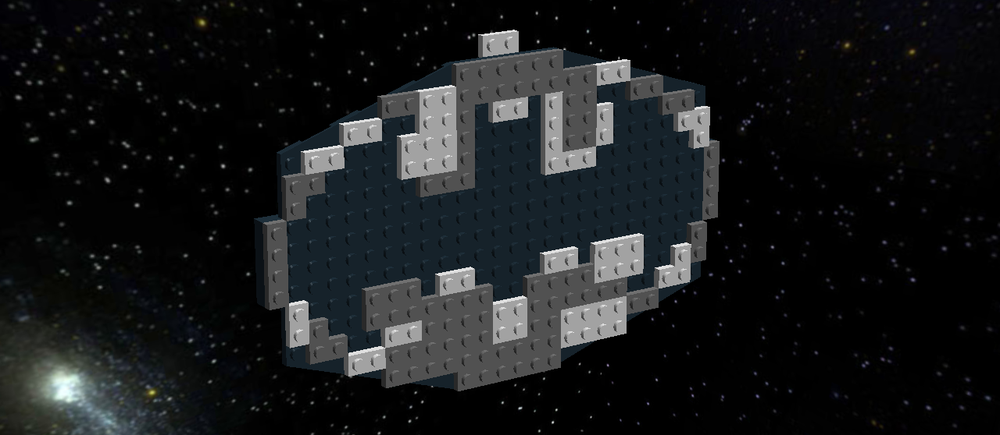 Lego Hanging Batman Symbol