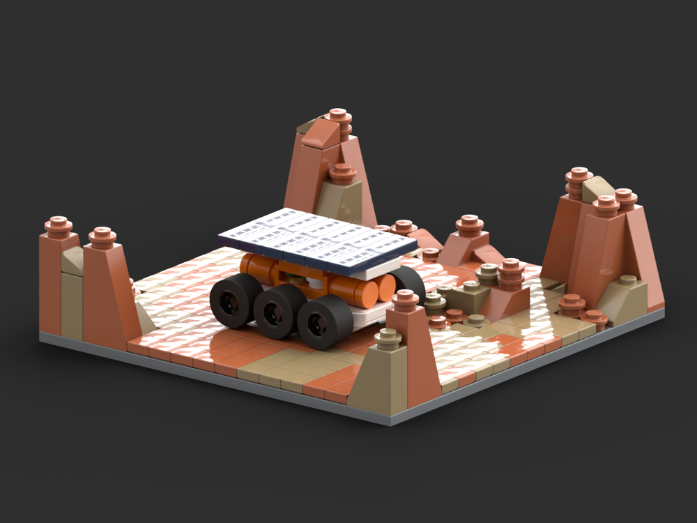 Lego Mars rover