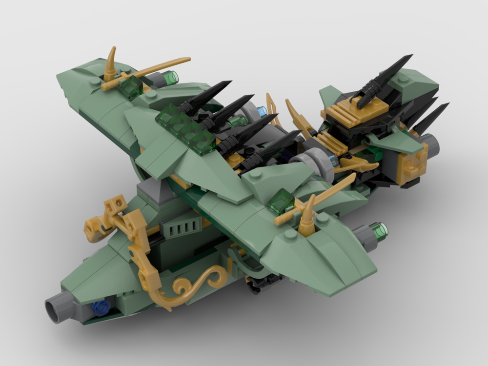 Lego 70612 Fighter Jet Alternative Build