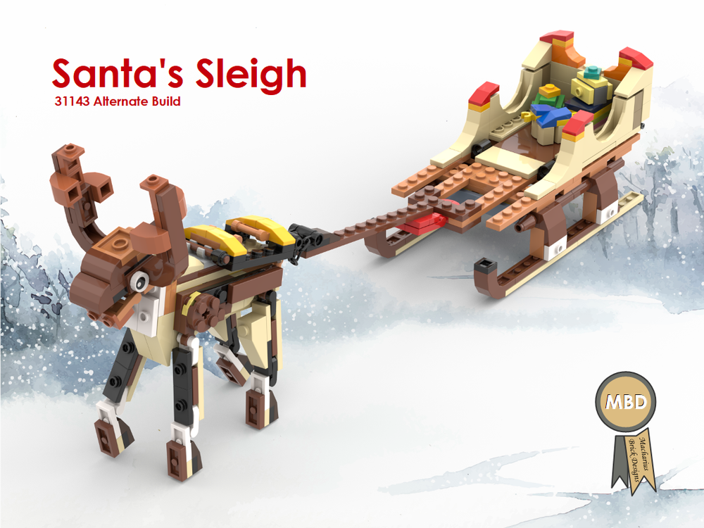 Lego Santa's Sleigh, 31143 Alternate Build