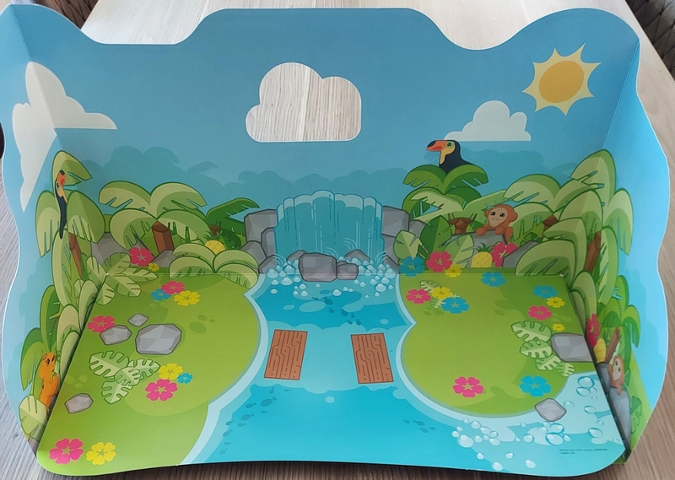Lego Backdrop, Duplo South American Scenery, for Set 10973-1
