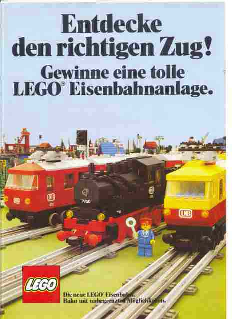 Lego 1981 Entdecke den richtigen Zug! (93.175-D)