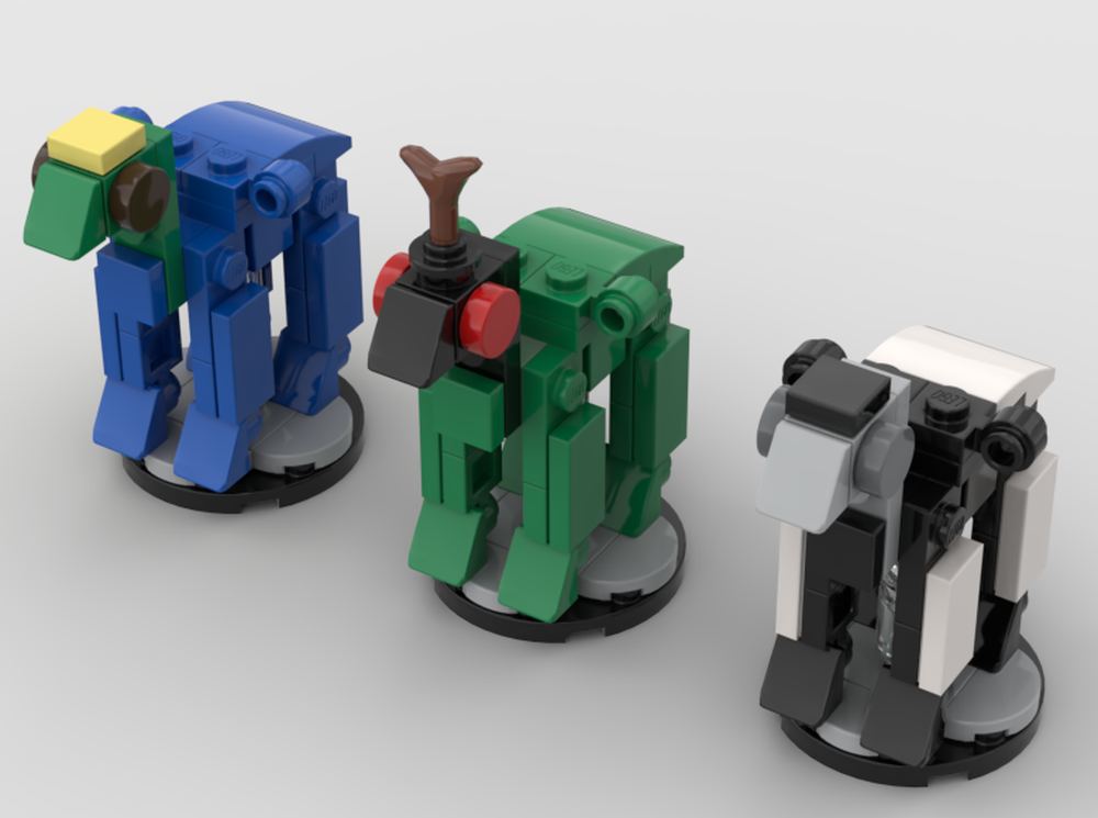 Lego Pre-Heresy Primarchs-Loyalists, 13th, 18th, & 19th Primachs
