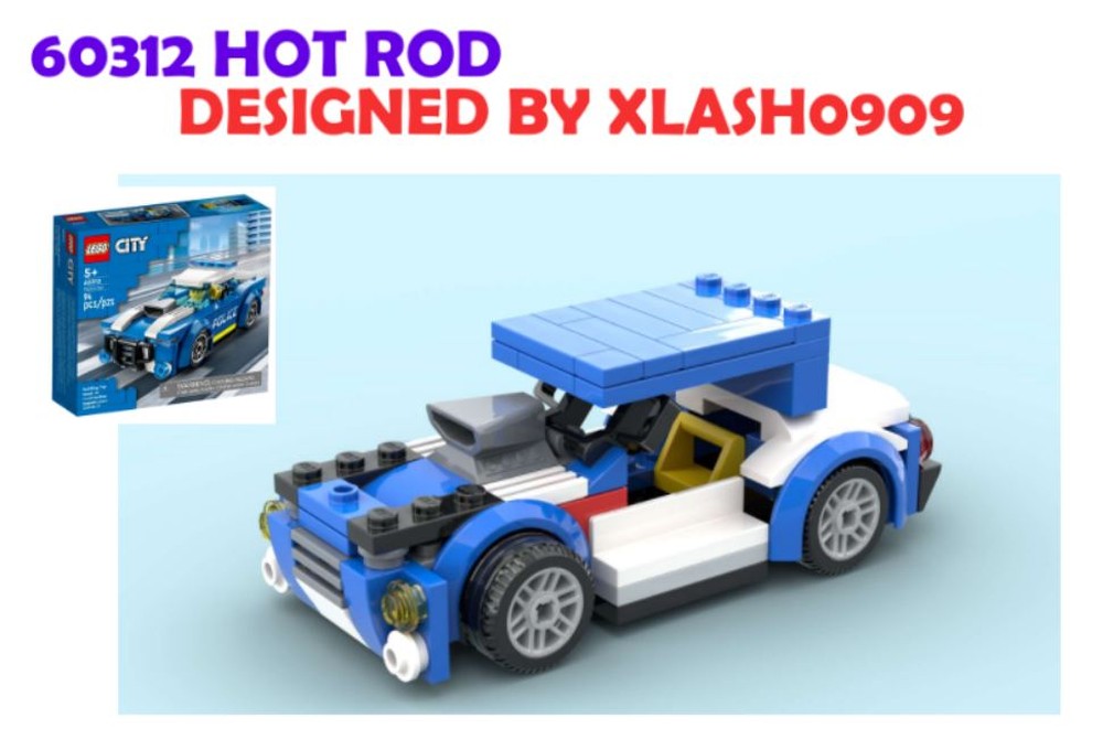 Lego 60312 HOT ROD
