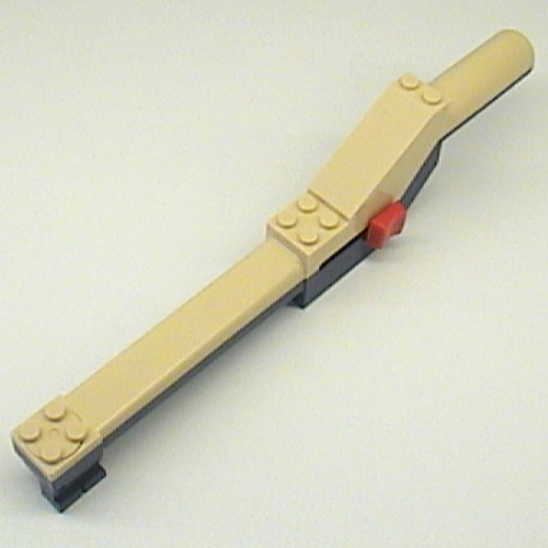 Lego Turntable Spinning with Sports Trick Handle 2 x 24 x 4 1/3 / Tan