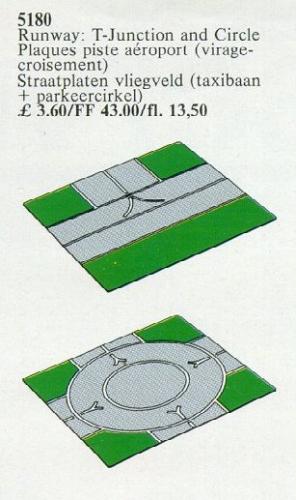 Lego T-Junction, Circle (Airport)