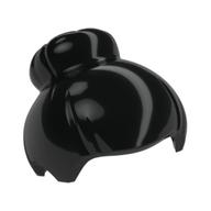 Lego Hair Top Knot Bun [Plain] / Black