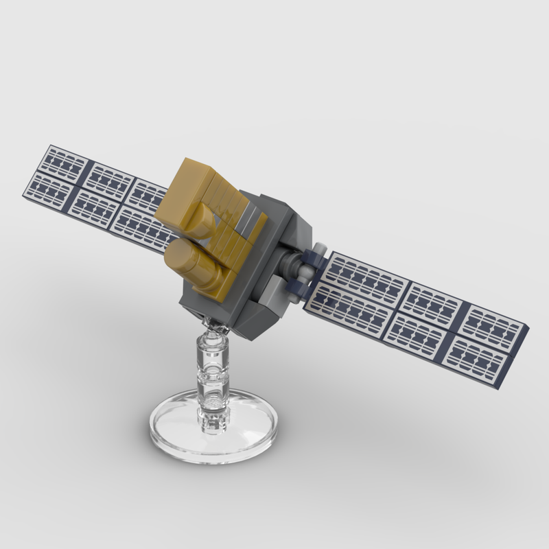 Lego 1:110 INTEGRAL telescope