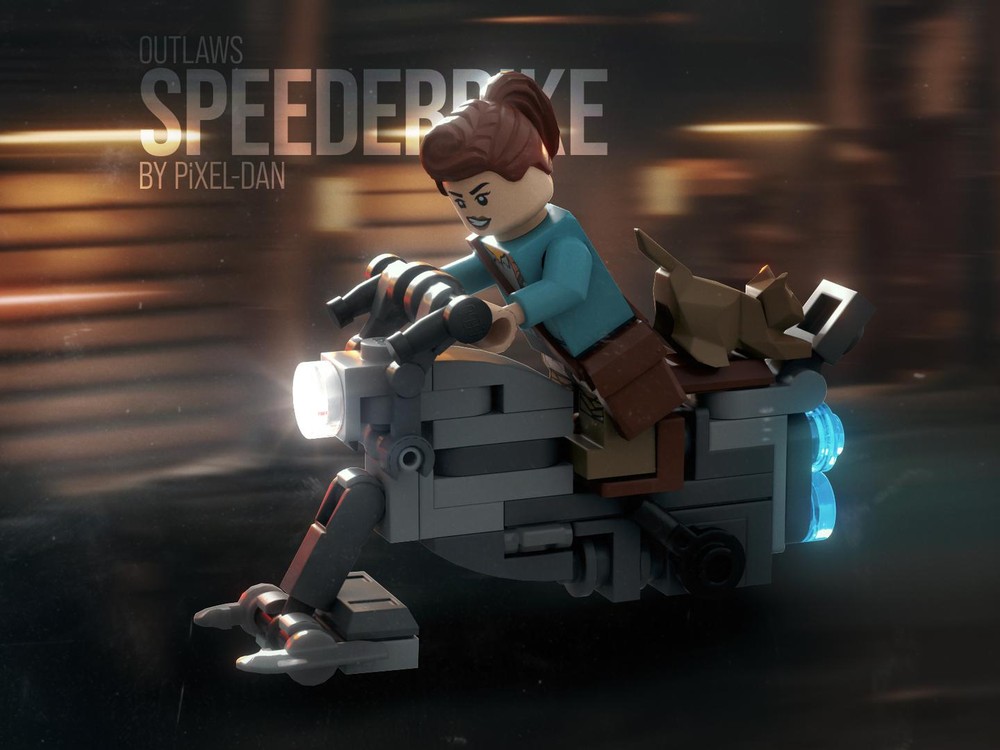 Lego PiXEL-DANs Outlaw Speederbike