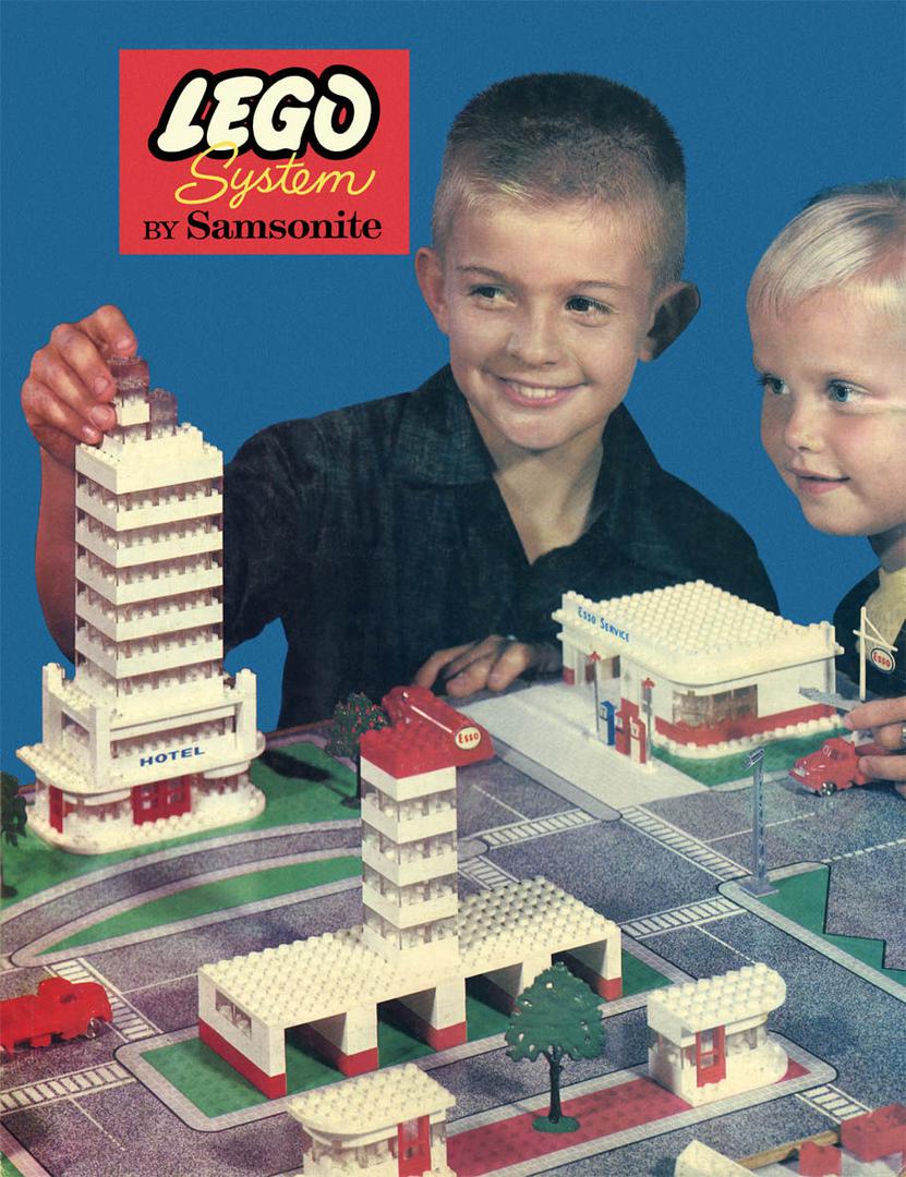 Lego Town Plan Board