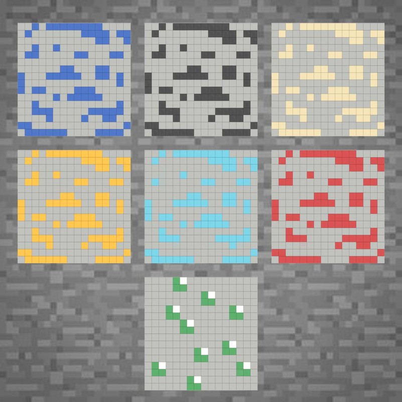 Lego Ores Collection Pre-1.17