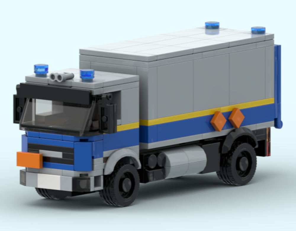 Lego LKW Polizei MAN Police Truck