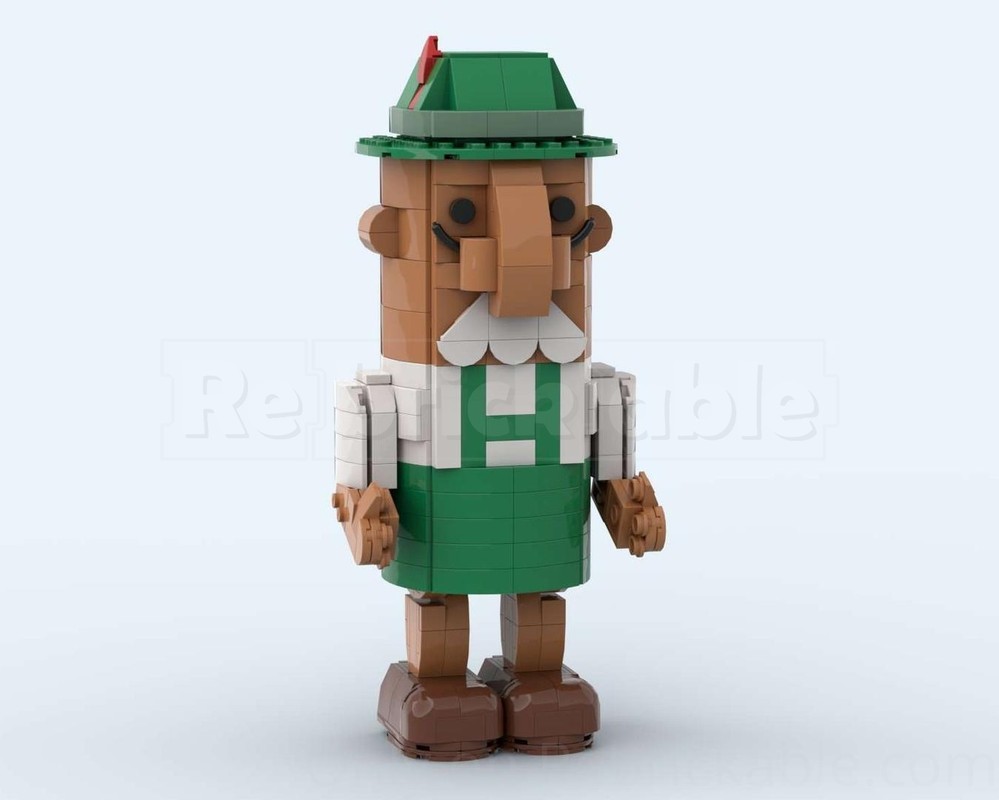 Lego Bratwurst - Milwaukee Brewers Racing Sausage