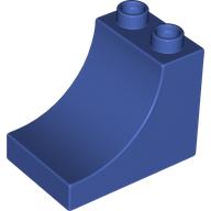 Lego Duplo Brick 2 x 3 x 2 with Curve / Violet