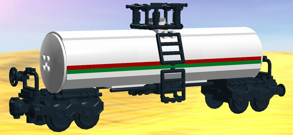 Lego Octan Tanker Train Car