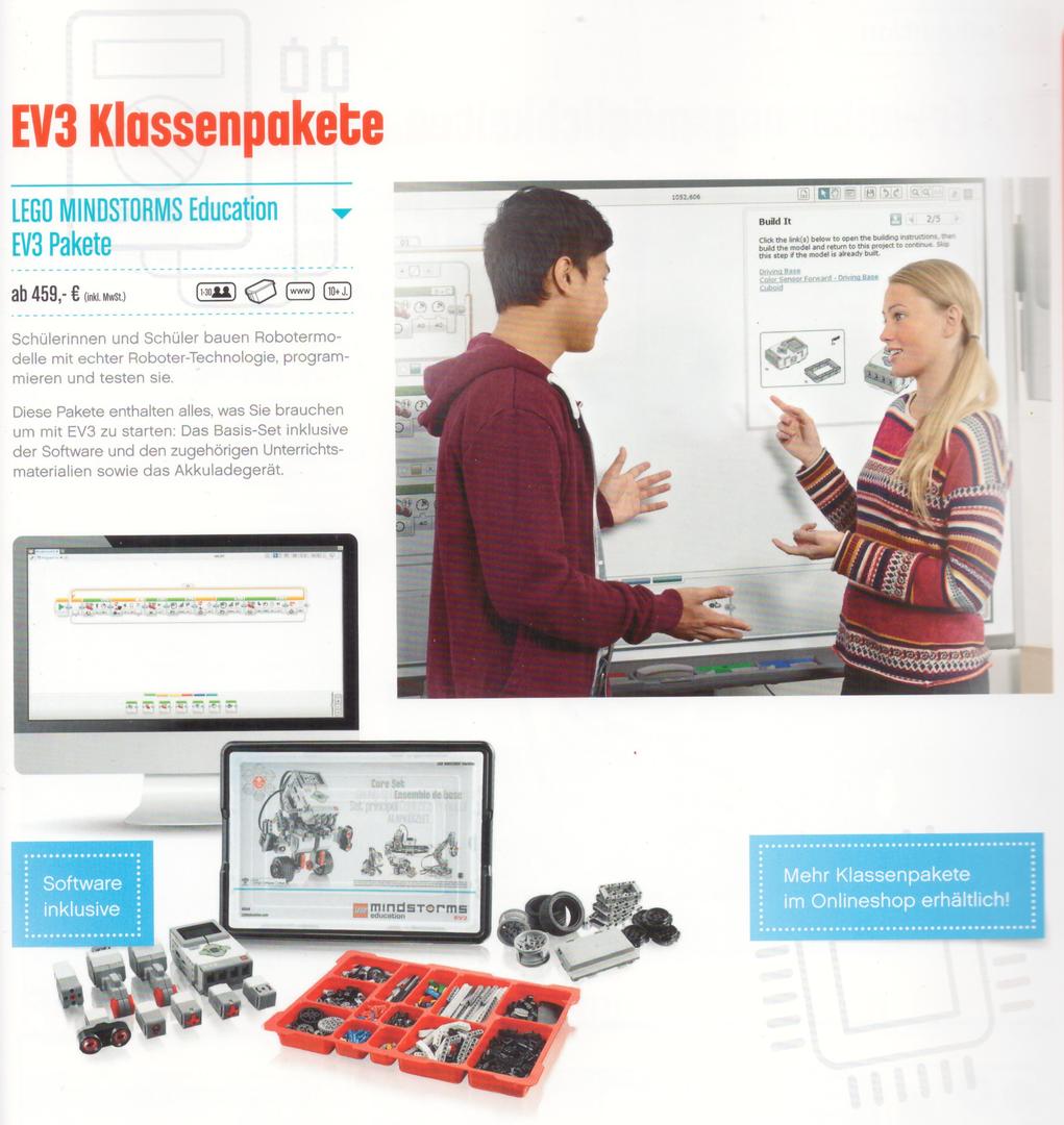 Lego EV3 Package - 2 Students