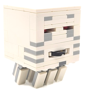 Lego Minecraft Ghast, Internal Parts #1 - Brick Built