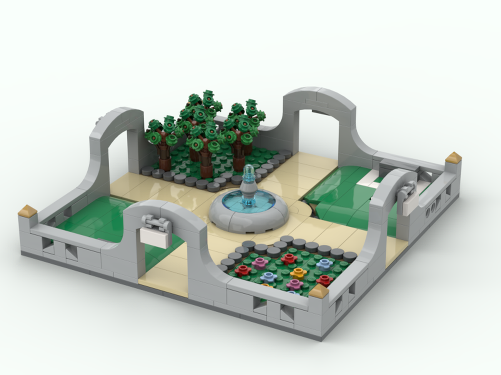Lego Small park (Microscale)