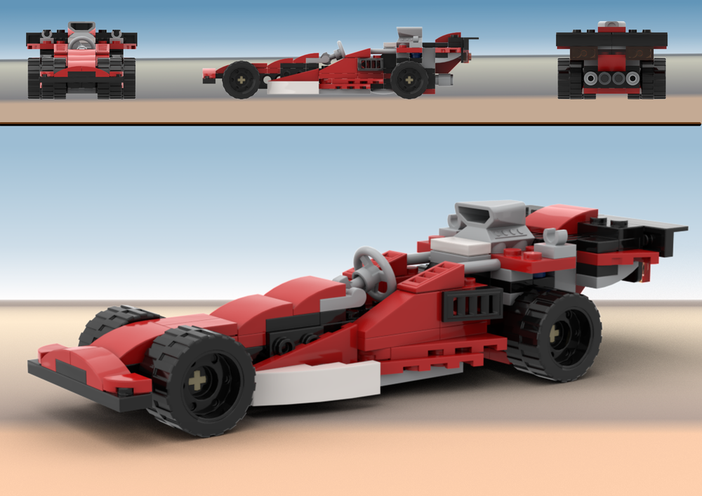 Lego 31100 Formula Car Alternative Build