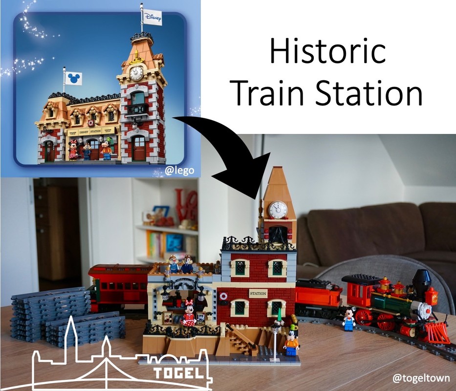 Lego Historic Modular Train Station