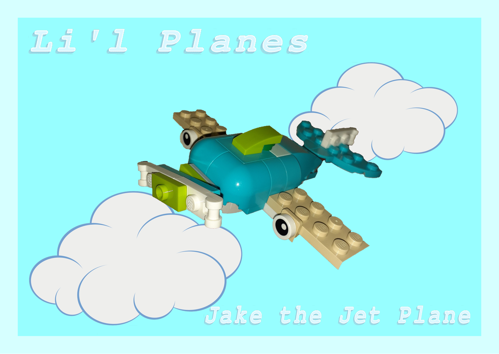 Lego Li'l Planes - Jake the Jet Plane - alt of 31128-1