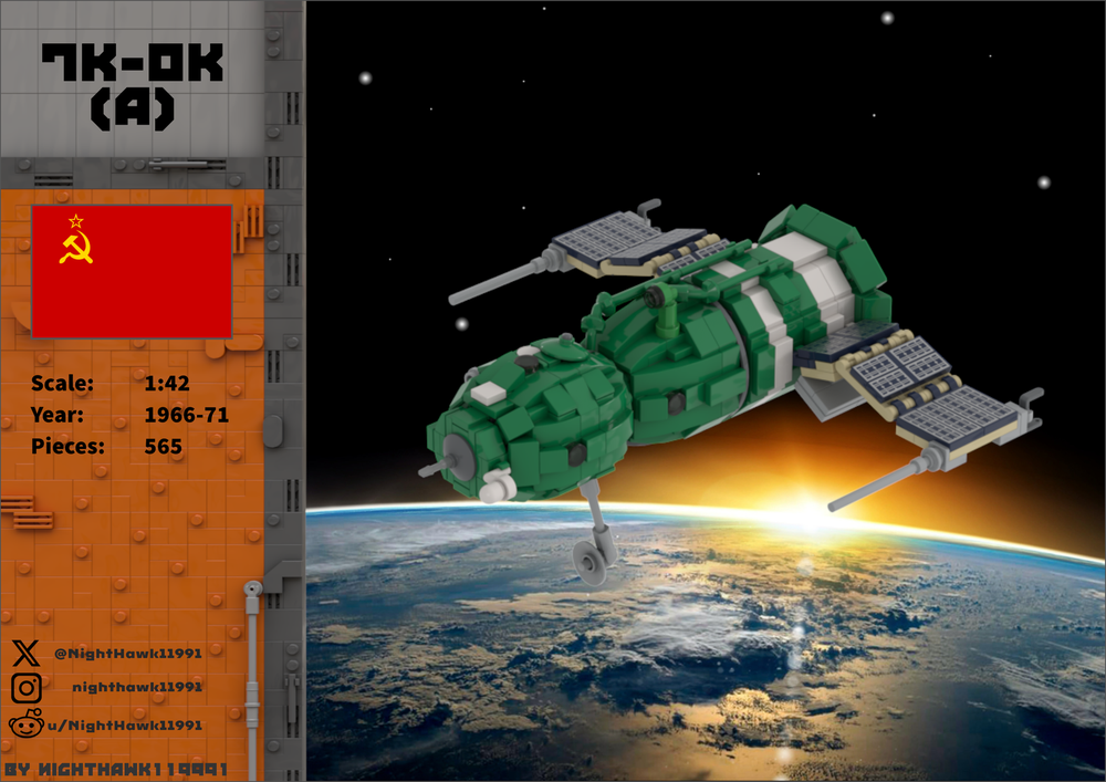 Lego 7K-OK (A) (1:42 Minifig scale)