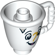 Lego Duplo Cone / Ice Cup with Smiling Face Print (Chip)