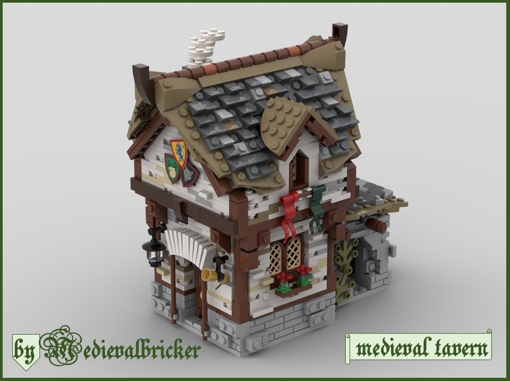 Lego Medieval Tavern MOC