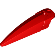 Lego Large Figure Limb Cover / Claw / Spike Large with Axle / Red