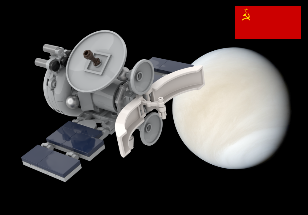 Lego Venera 15 / Venera 16 Spacecraft