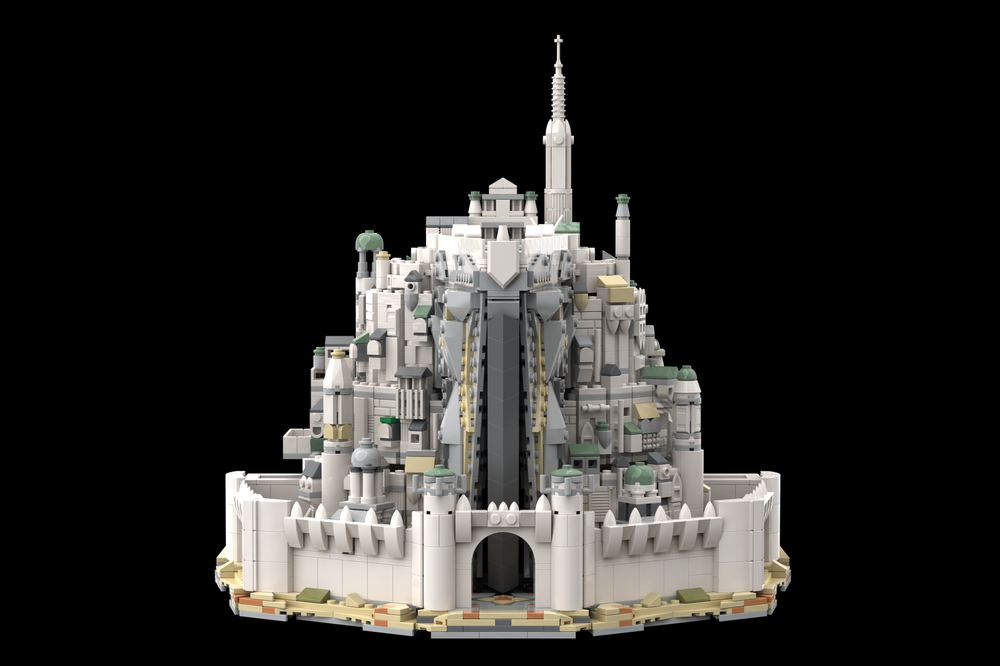 Lego Smaller White City of Gondor from LOTR